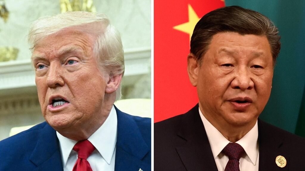 Presidenti amerikan donald trump dhe udheheqesi kinez xi jinping 1024x576