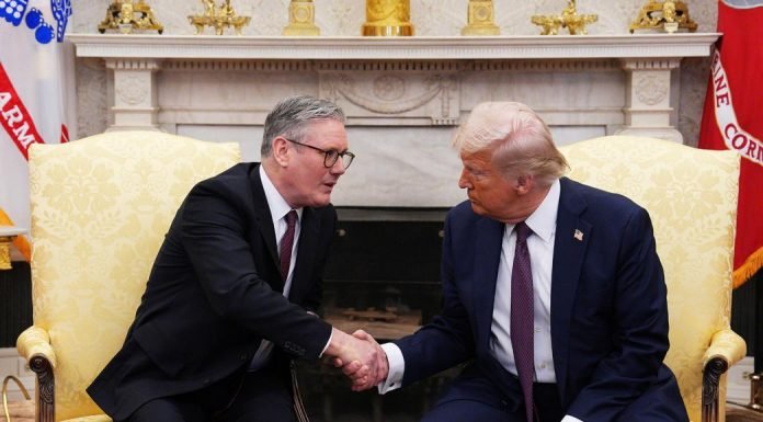Keir starmer donald trump 2sy8cat 1504x846px 696x385