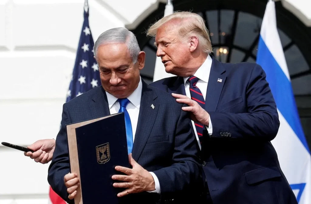 Trump netanyahu 1024x671