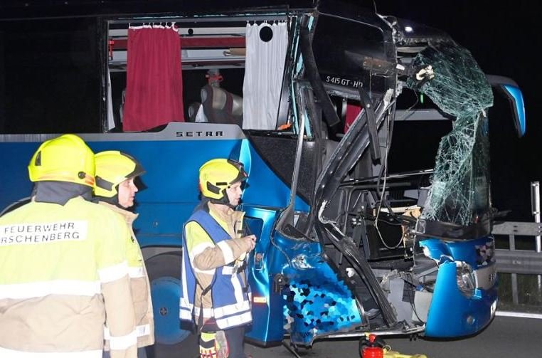 Autobusi me kosovare perplaset ne gjermani