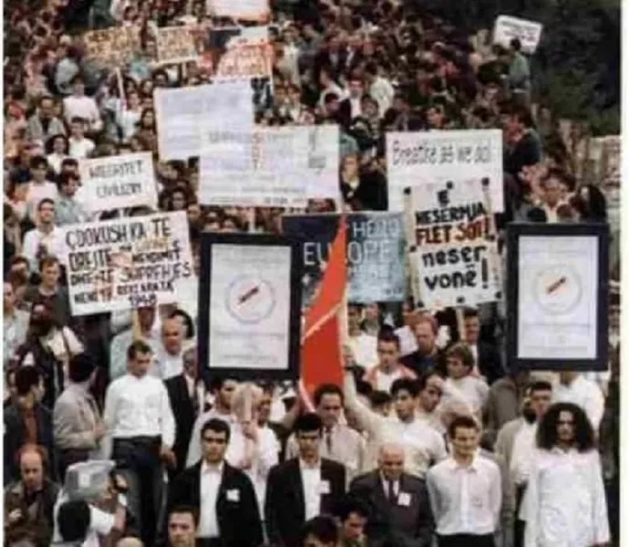 Protestat studentore kosove