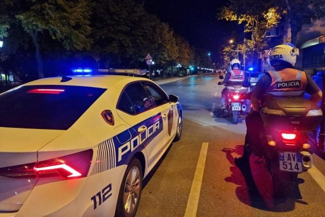 Policia naten tirane