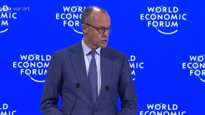 Friedrich merz davos 696x391