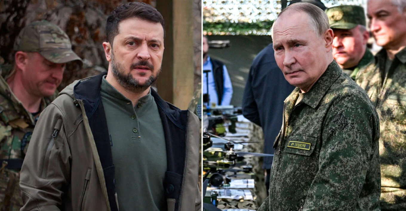 Zelensky putin maketa